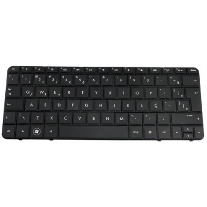 TECLADO HP MINI 110 -3000 PRETO BR - 606618-201